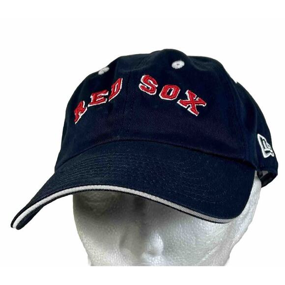 Boston Red Sox Hat Cap Strap Back New Era MLB The Show PlayStation Baseball Dad - Picture 1 of 8